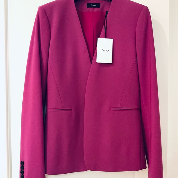THEORY Open Front Blazer | New with Tags - Picture 2 of 4